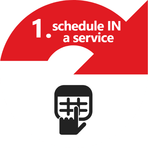 1. schedule IN a service
